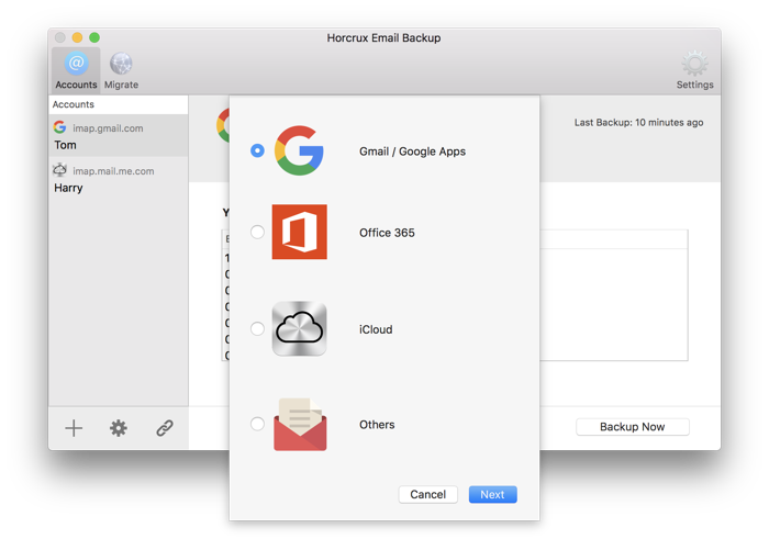 mail backup x for mac review